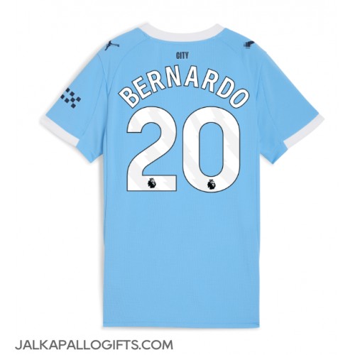 Manchester City Bernardo Silva #20 Kotipaita Naiset 2025-26 Lyhythihainen